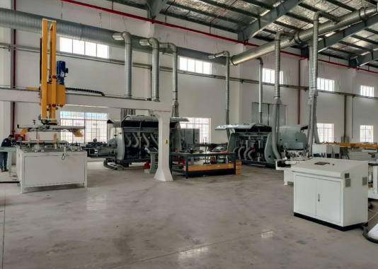 Precision groove cutting equipment inside Invictus Manufacturing factory