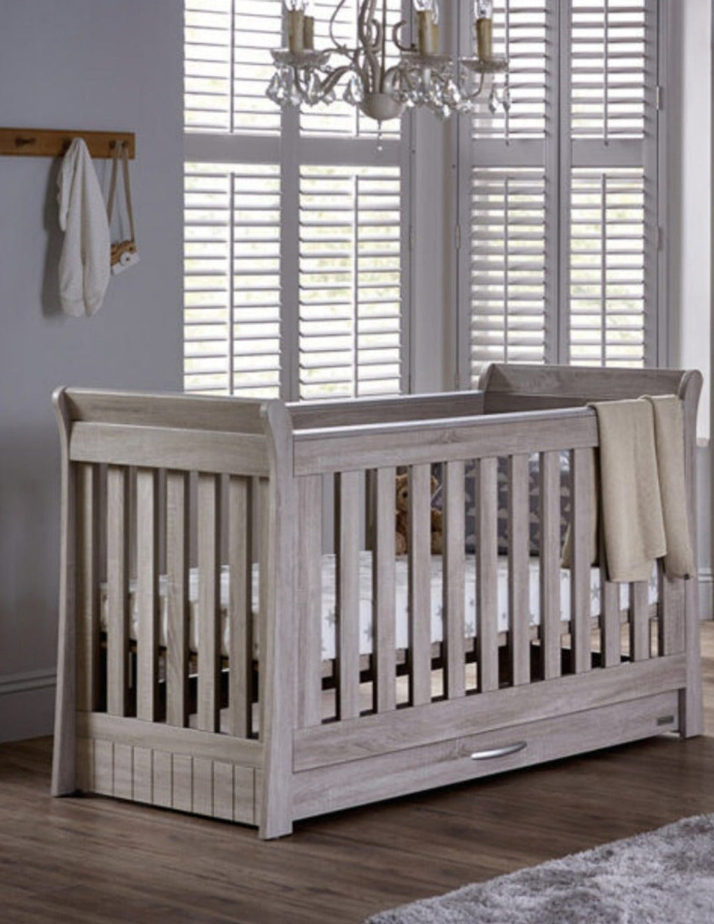 Ash Grey Growing Room 1.3 m and 1.4 m crib