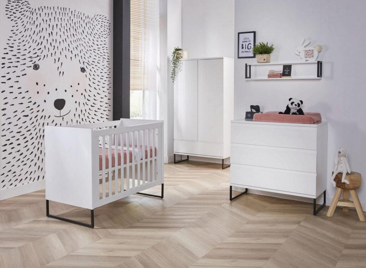 Scandinavian White children’s room