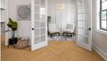 JBS-0758 1.2M herringbone flooring in a finished room