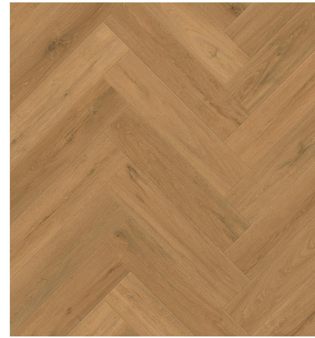 JBS-0202 2.4M herringbone flooring installed pattern