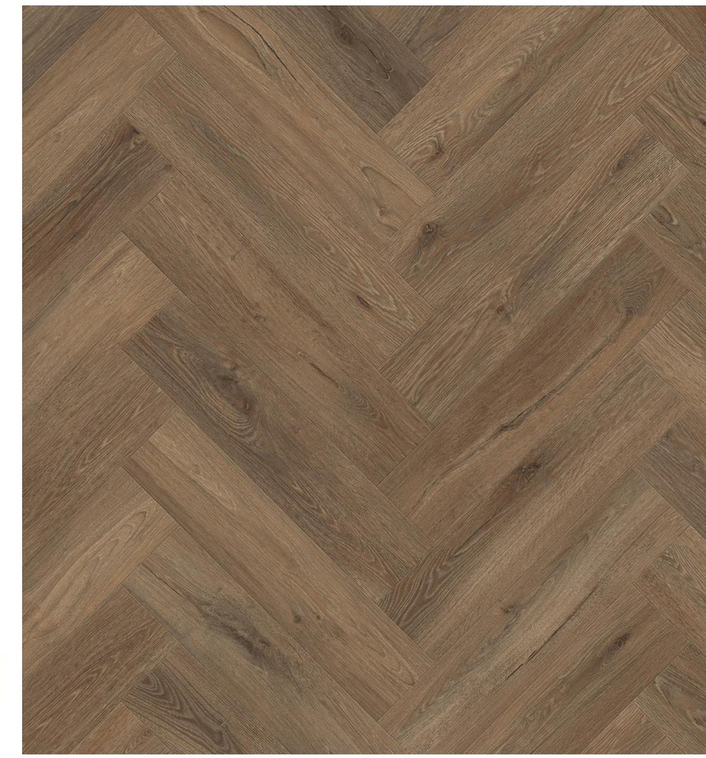 JBS-2303 2.4M herringbone flooring installed pattern