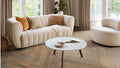 JBS-2303 2.4M herringbone flooring in a finished room
