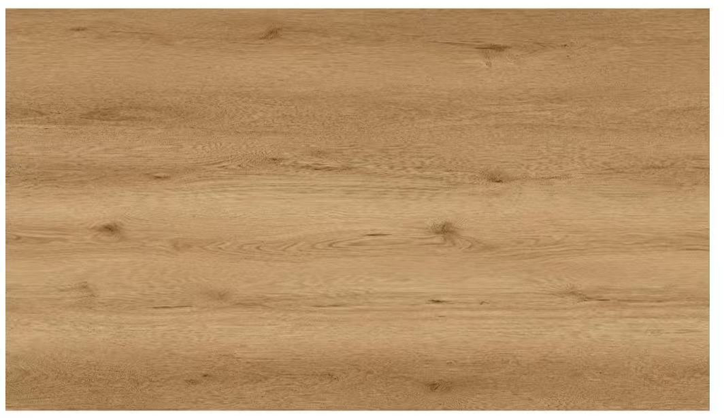 Close-up swatch of pet-friendly golden oak wood-look flooring